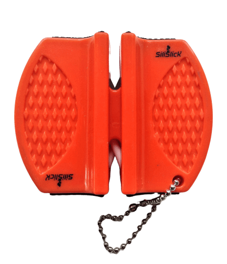Kitchen Knife Set Kit | Red Handles | Red Magnetic Rack & sharpener